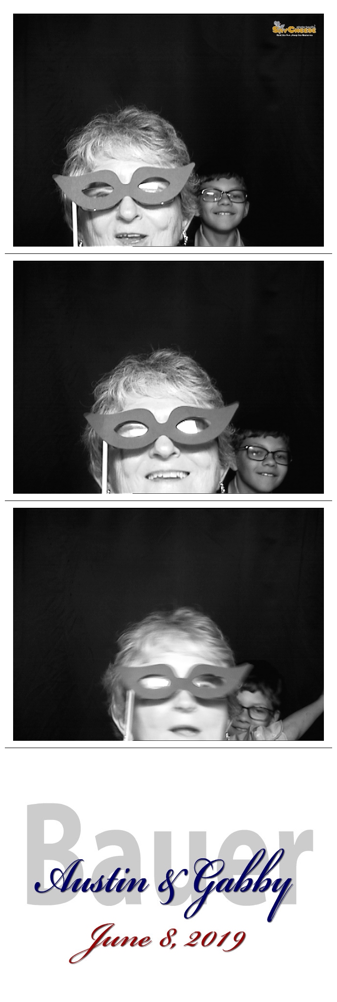 Bauer / Gregory Wedding  | View more photos from the event at gallery.saycheesephotobooth.com/u/SayCheesePhotoBooth/Bauer-Gregory-Wedding